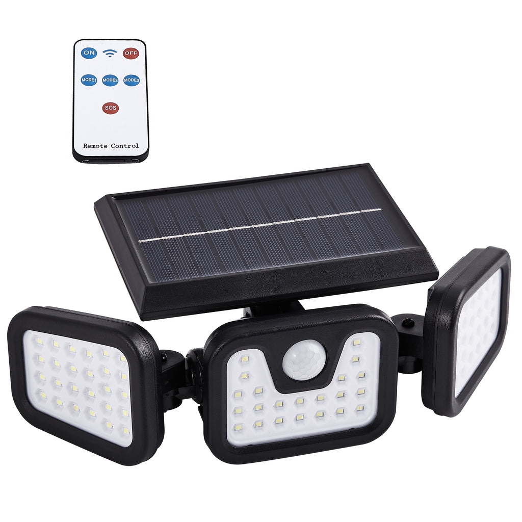 74LED Solar Powered Security Light (2 Pack)