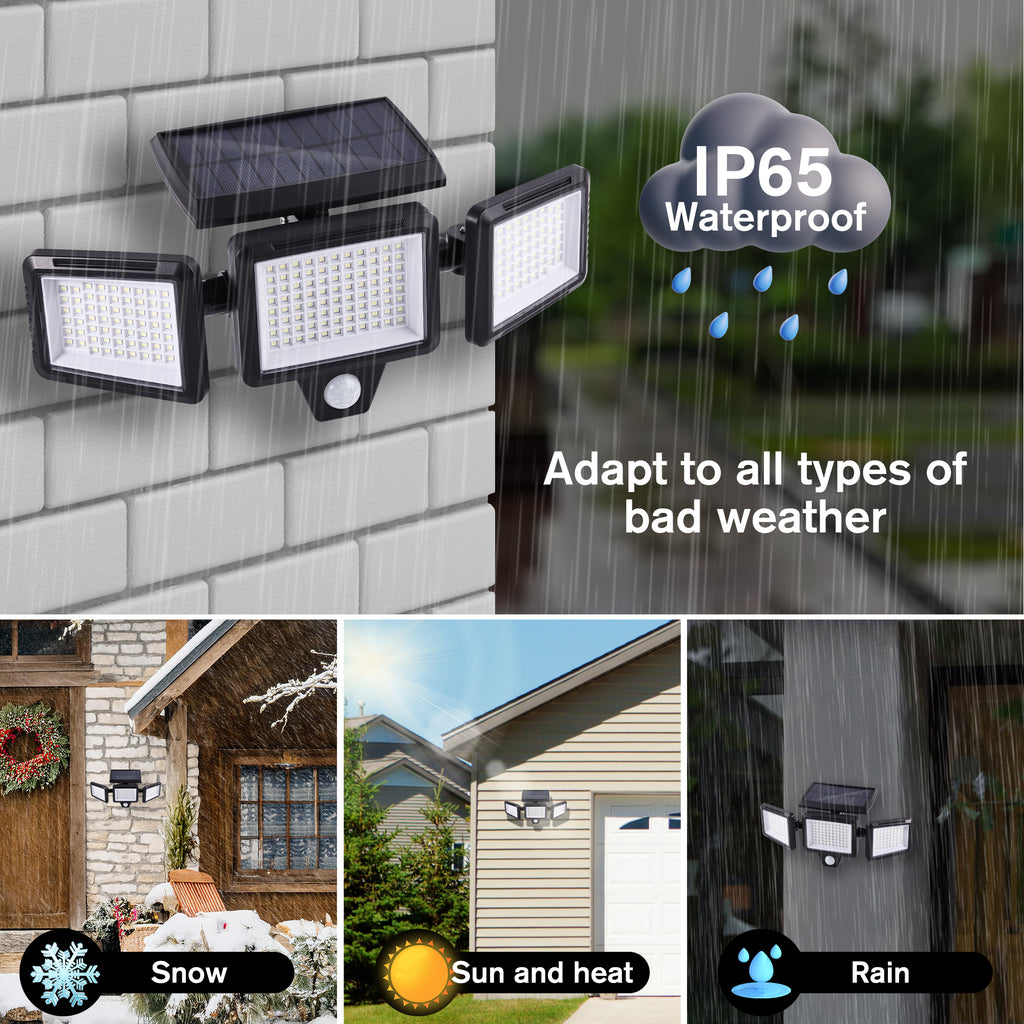 210LED Solar Powered Security Light