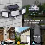 210LED Solar Powered Security Light