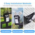 Portable Solar Clip Light (2 Pack)