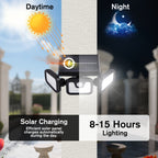 74LED Solar Powered Security Light (2 Pack)
